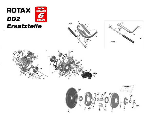 Ersatzteile Rotax DD2