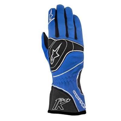 Alpinestars Handschuhe Tech1-K, blau /anthrazit 