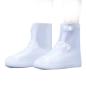 Preview: Regenschuhe-Überschuhe aus Silion mit Druckknöpfen und rutschfester Sohle.