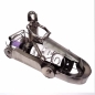 Preview: Metal Art bottle holder in kart shape (decoration model kart)