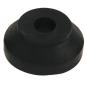 Preview: Unterlegscheibe Gummi 30/8/12 schwarz