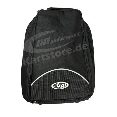 ARAI Helmtasche, Helmrucksack schwarz 