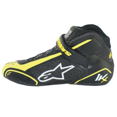 Alpinestars Tech1-KX Schuhe in schwarz/gelb