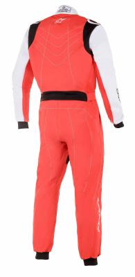 Alpinestars Kart Overall MX9 v2, rot/weiß Größe