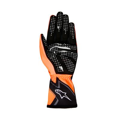 Alpinestars Karthandschuhe V2 Graphic 1 neon orange schwarz 
