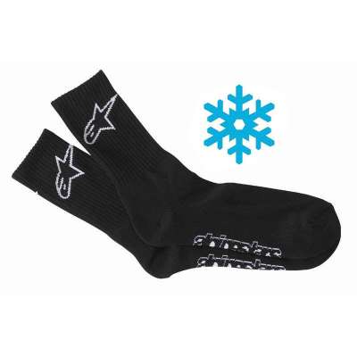Alpinestars Socken- KX Winter, schwarz.