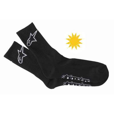 Alpinestars Socken- KX, schwarz.