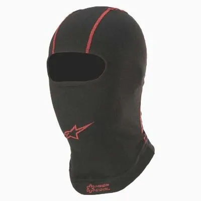 Alpinestars KX V2 balaclava- black red