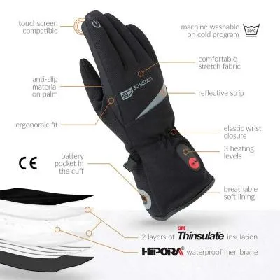 Heated gloves - waterproof