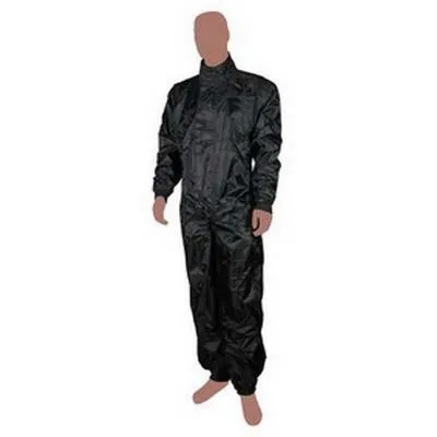 Force rain overall, black