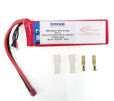 Batterie Lipo 3700 mAh 14,8V mit DMSB Fre