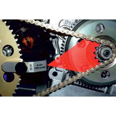CAT Laser Line Kettenfluchter - Linien Laser für 219er Kart Ketten