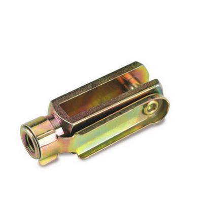 Gabel lang M6 mit Sicherungsclip