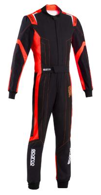 SPARCO Kartoverall Thunder Advanced rot/schwarz FIA 8877-2022