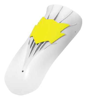 Spoiler PEARL M11 OTK mit gelber Nummerntafel