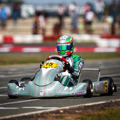 Chassis Tony Kart Racer KZ 401T 30 Ø Modell 2025 Bremse BWZ mit einer 180mm Bremsscheibe