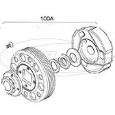Clutch complete "Waterswift"