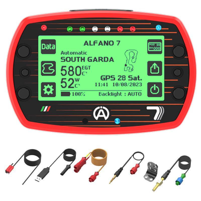 Alfano 7 2T Kitt P2 Messsystem, Laptimer