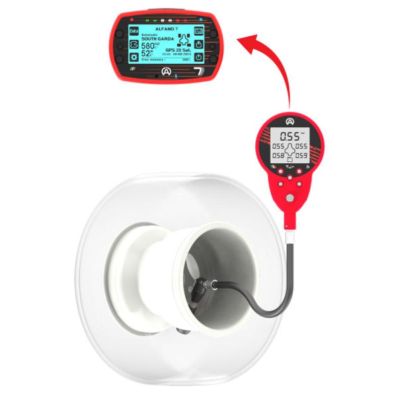 Tyrecontrol Junior 2. Alfano Luftdruckprüfer Messystem 