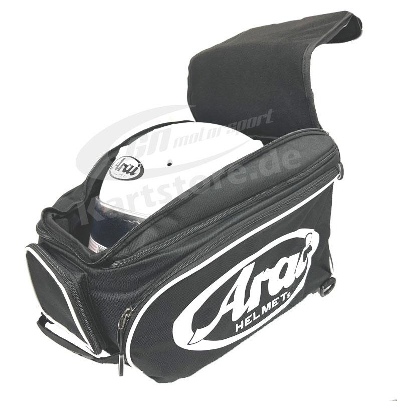 ARAI Helmtasche, Helmrucksack schwarz 