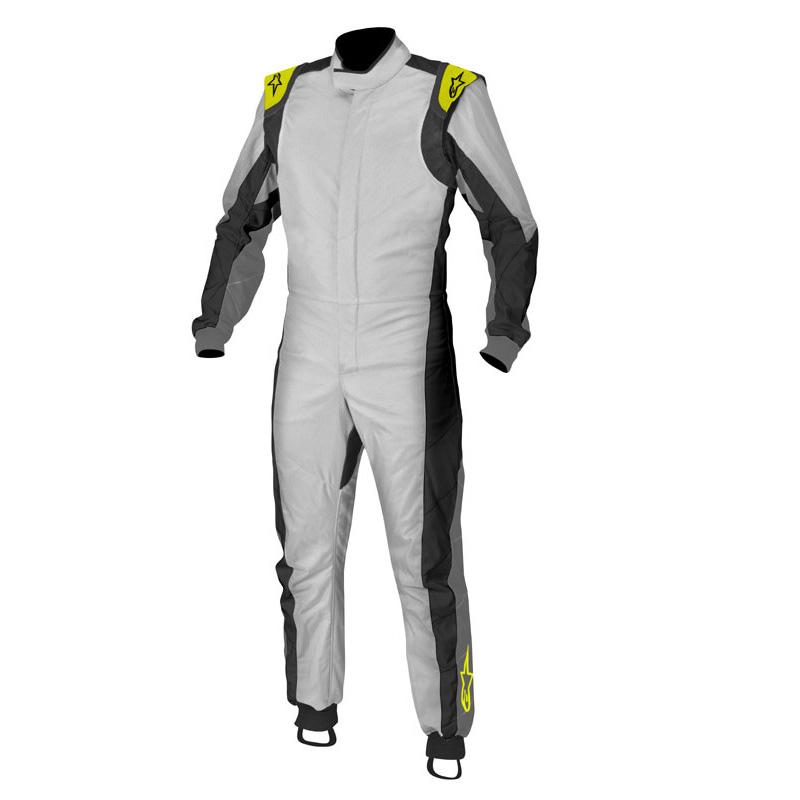 Alpinestars Kart Overall MX1 Silber/Schwa