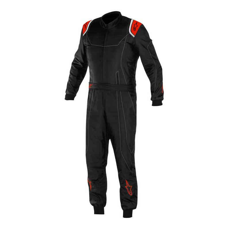Alpinestars Kart Overall MX9, schwarz/rot