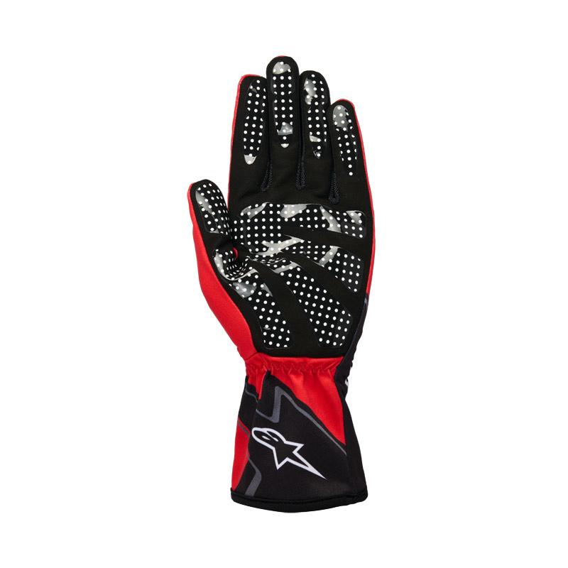 Alpinestars Karthandschuhe V2 Graphic 1 rot schwarz weiß 