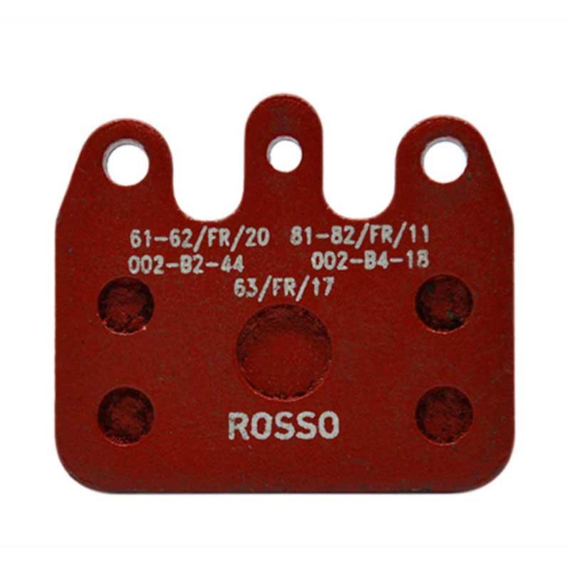 Bremsbelag (1 STÜCK ) hinten V09/11 rot BildNr.17