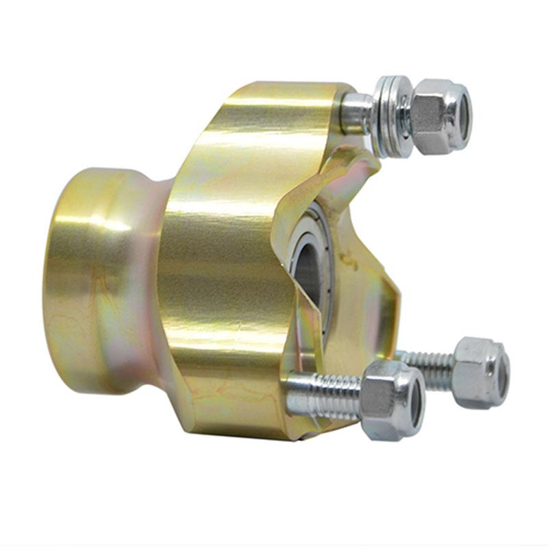 Front hub OKJ 17 short gold aluminum compl. = Bild Nr. 1