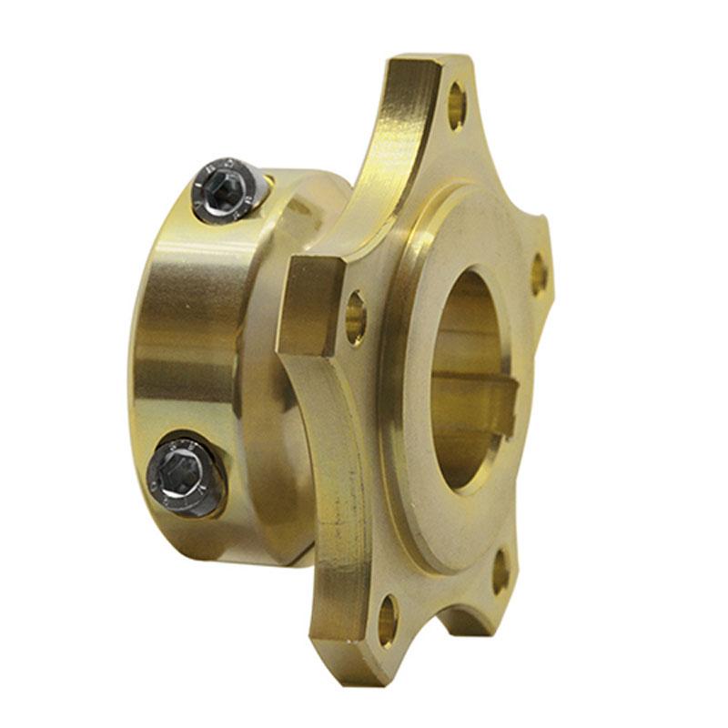 Rear disc hub aluminum mini 30 gold complete = Bild Nr. 14