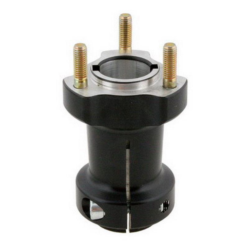 Wheel hub made of aluminum D.30mm, 95mm long, for 8mm