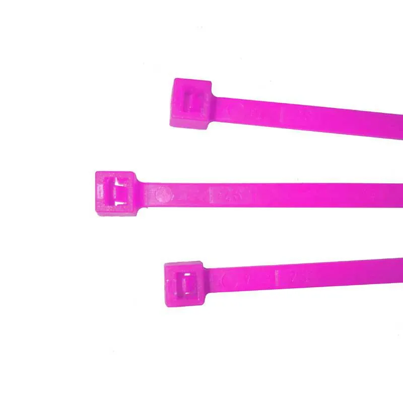 Kabelbinder, neonpink, 100 St
