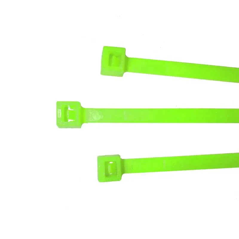 Kabelbinder, neongrün, 100 Stück