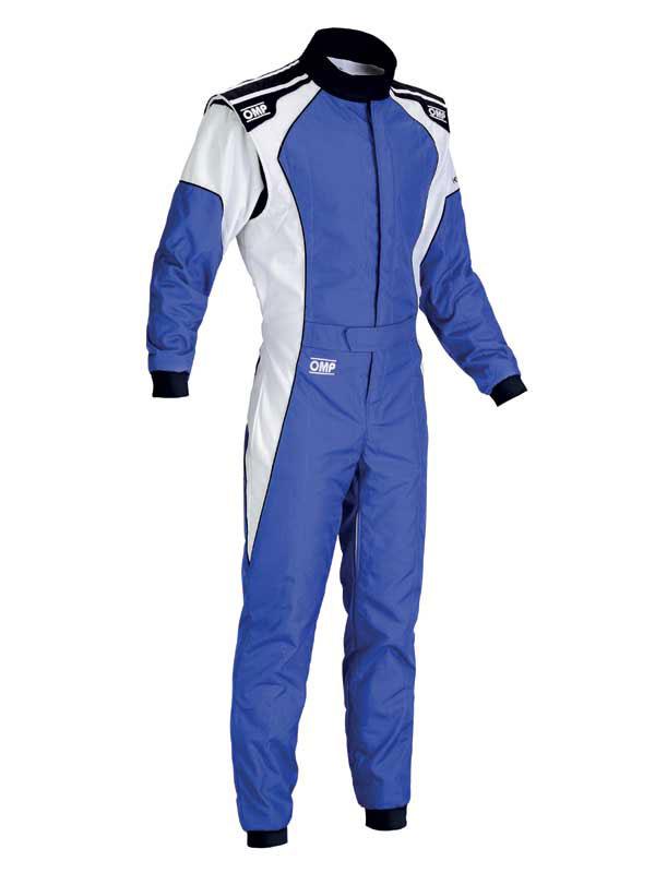 OMP Kart Overall KS-3, blau/ wei