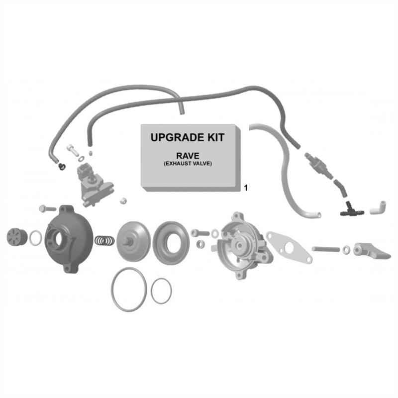 Upgrade Kit Auslaßsteuerung E-Rave System EVO Mod. ab 2015 