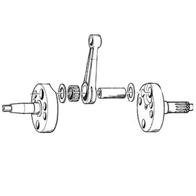 Kurbelwelle komplett f
