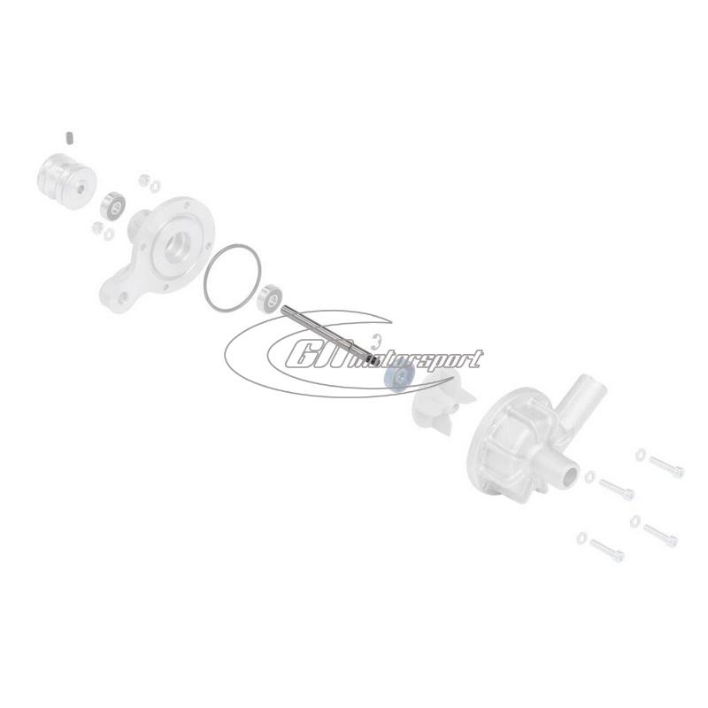 Wasserpumpenwelle (altes Modell)