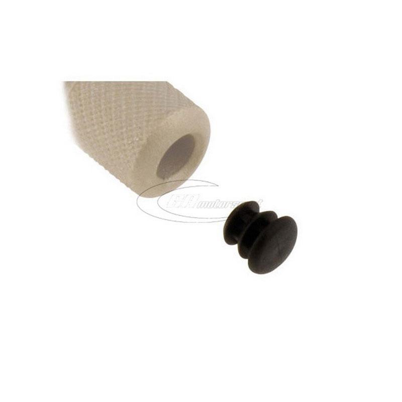 Stopfen PVC schwarz f