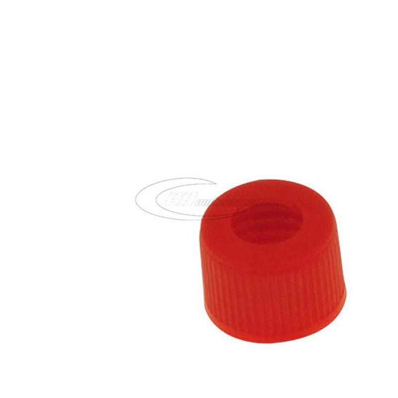 Deckel klein/rot (mit Loch) f