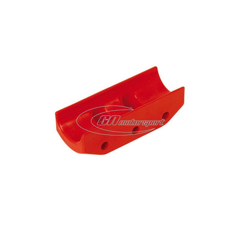 Nylon protection for brake disk Ø 206x16 mm Red Bil