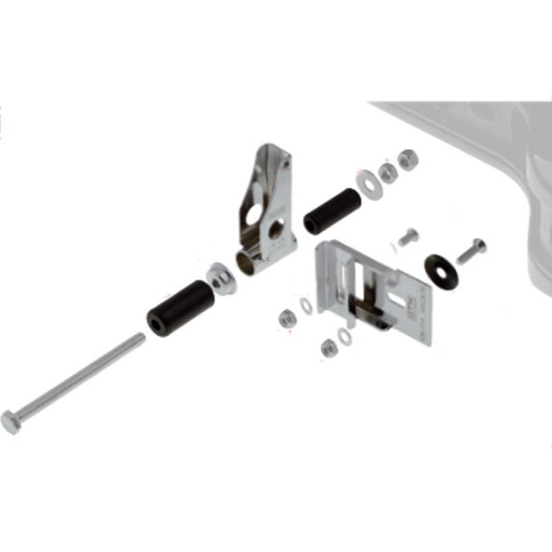 Complete connection kitfor chassis with tube Ø 30 mm