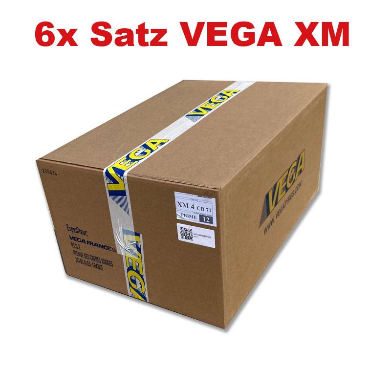 6 x Satz VEGA Reifen Slick XM 4 PRIME SATZ = 2 St. 4.60 / 2 St. 7.10 CIK 2024-2026