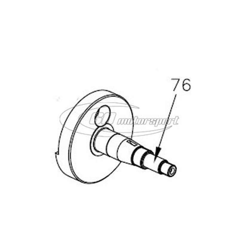 Mini Rok h.crankshaft sprocket side