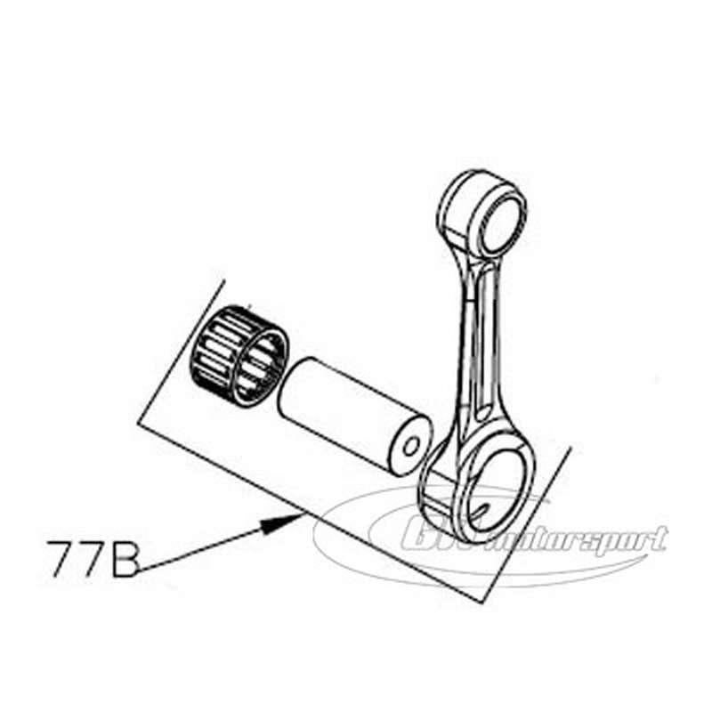 Mini Rok complete conrod