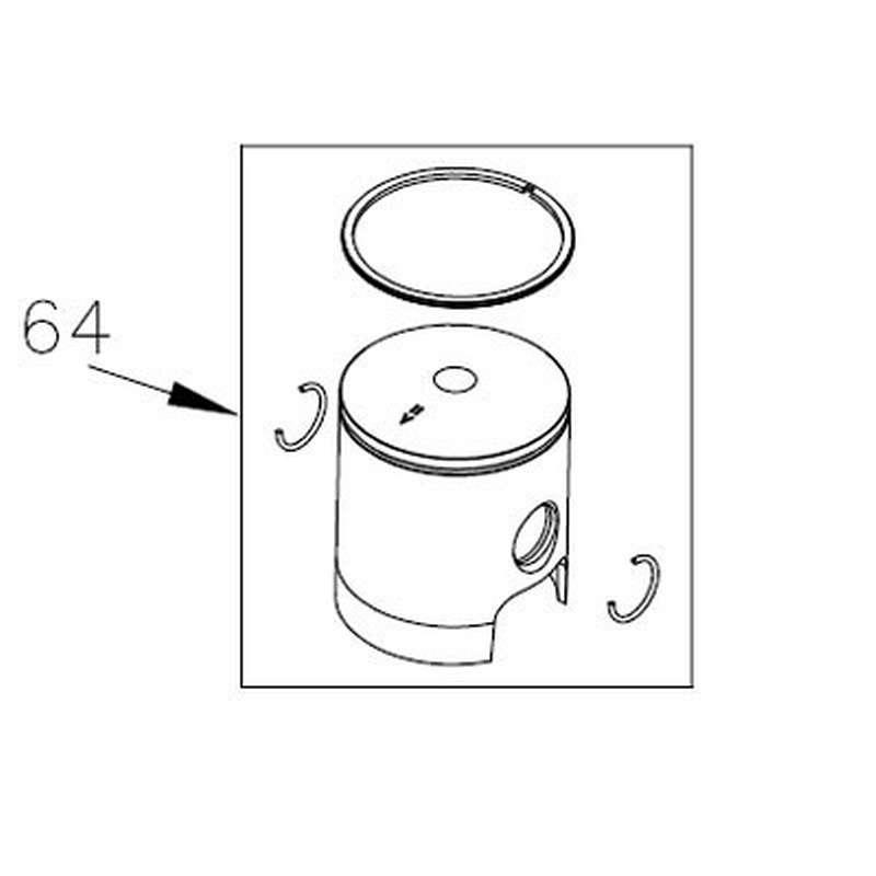 Kolben komplett Mini Rok 41,93 (ohne Kol