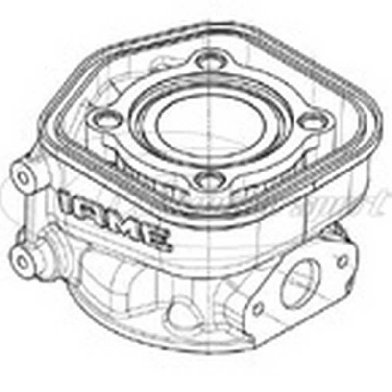 Cylinder complete "Waterswift"