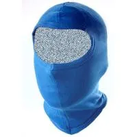 Balaclava, headstocking for under the helmet in blue