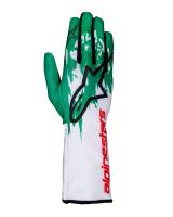 Alpinestars FIA karting gloves Tech 1-K V3 white / green / red