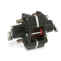Bremssattel hinter Eloxal schwarz