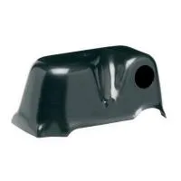 Regenadeckung f